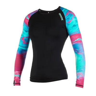 Mystic Dazzled L/S Rashvest wmn aurora
