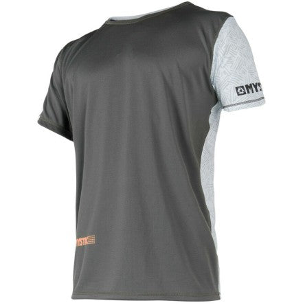 Mystic Drip Quickdry S/S men orange/grey