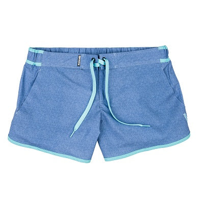 Mystic Rift Boardshort 9.5” women denim clouds
